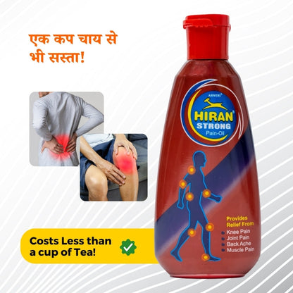 Hiran Pain Relief Oil - Relief in minutes - Bulk Discounts