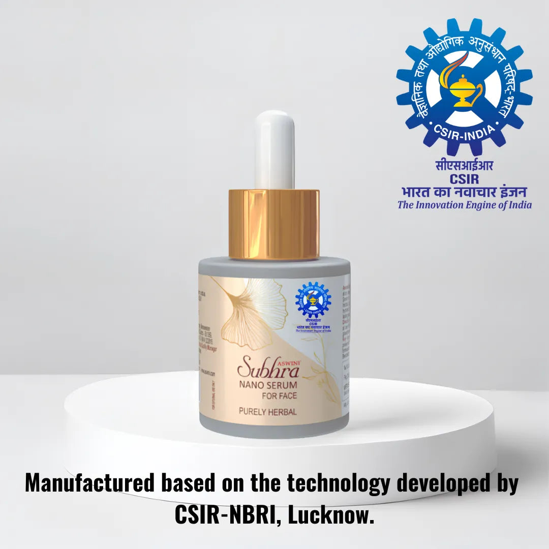Aswini Subhra Nano Serum for Face 25ml - Developed by CSIR-NBRI