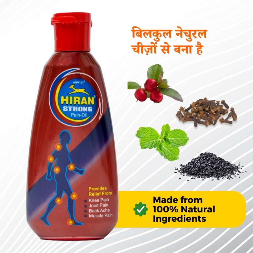 Hiran Pain Relief Oil - Relief in minutes - Bulk Discounts