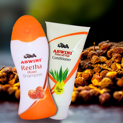 Aswini Reetha Shampoo With Conditioner