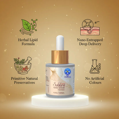 Aswini Subhra Nano Serum for Face 25ml - Developed by CSIR-NBRI