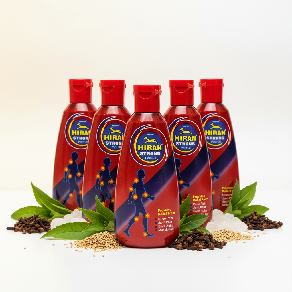 Hiran Pain Relief Oil - Relief in minutes - Bulk Discounts
