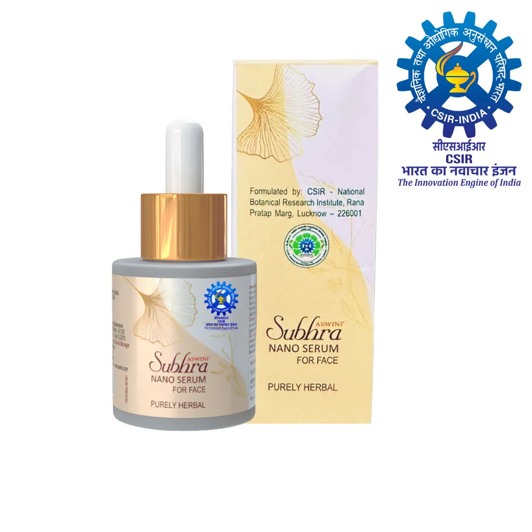 Aswini Subhra Nano Serum for Face 25ml - Developed by CSIR-NBRI