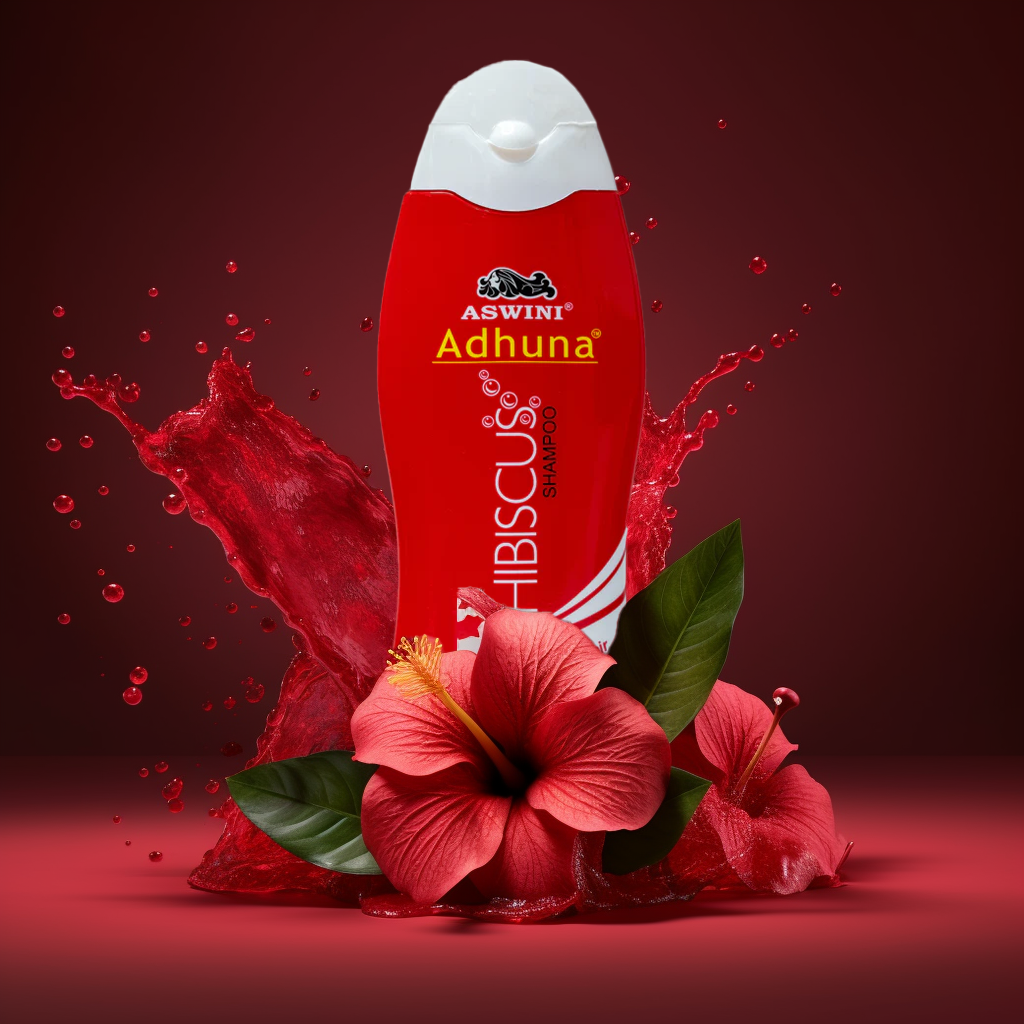 Hibiscus shampoo top